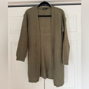 Open-Front Cardigan